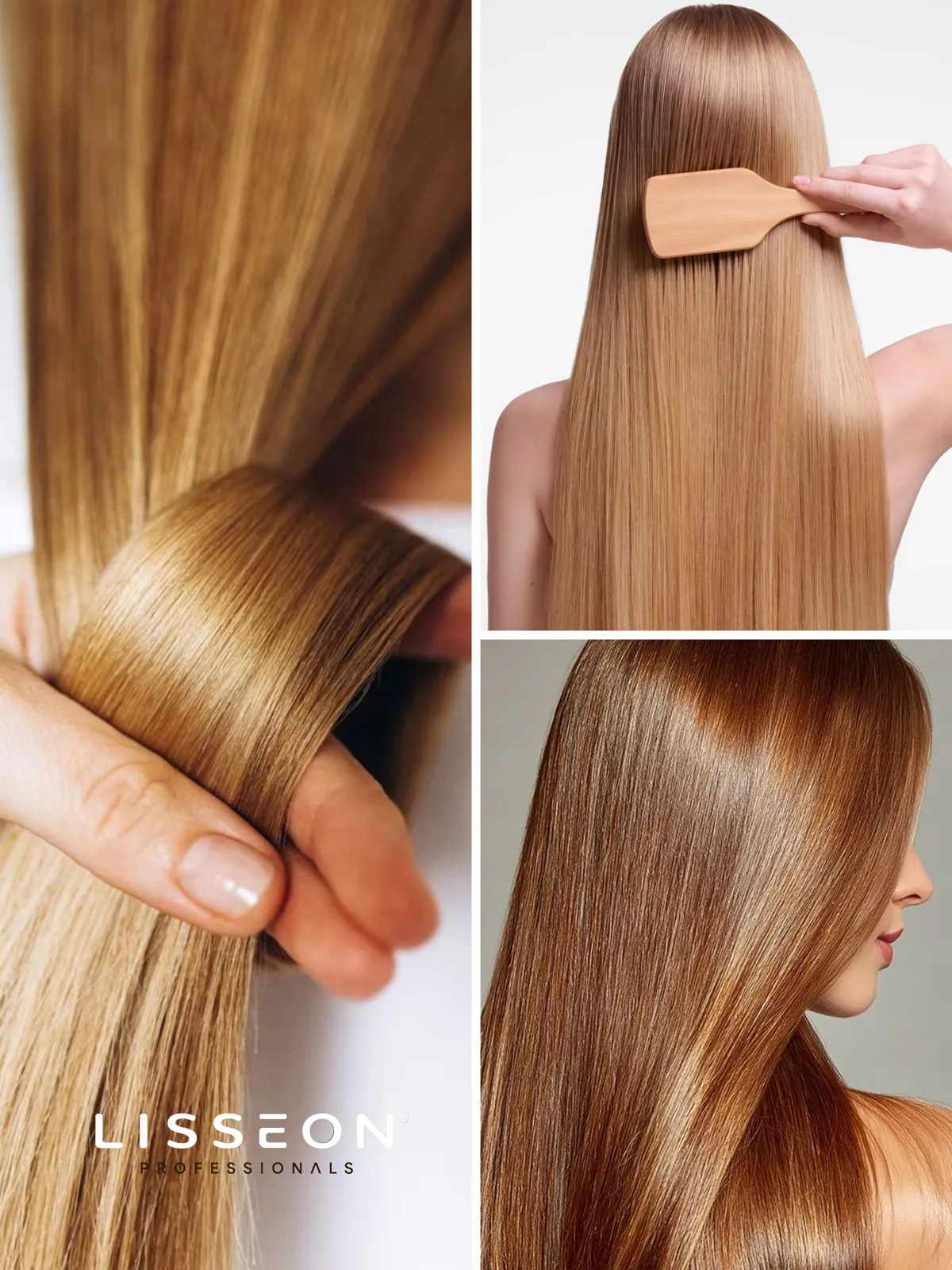 Silk Finish · professional hair finish